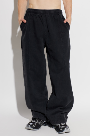 VETEMENTS Spodnie dresowe z efektem `vintage`