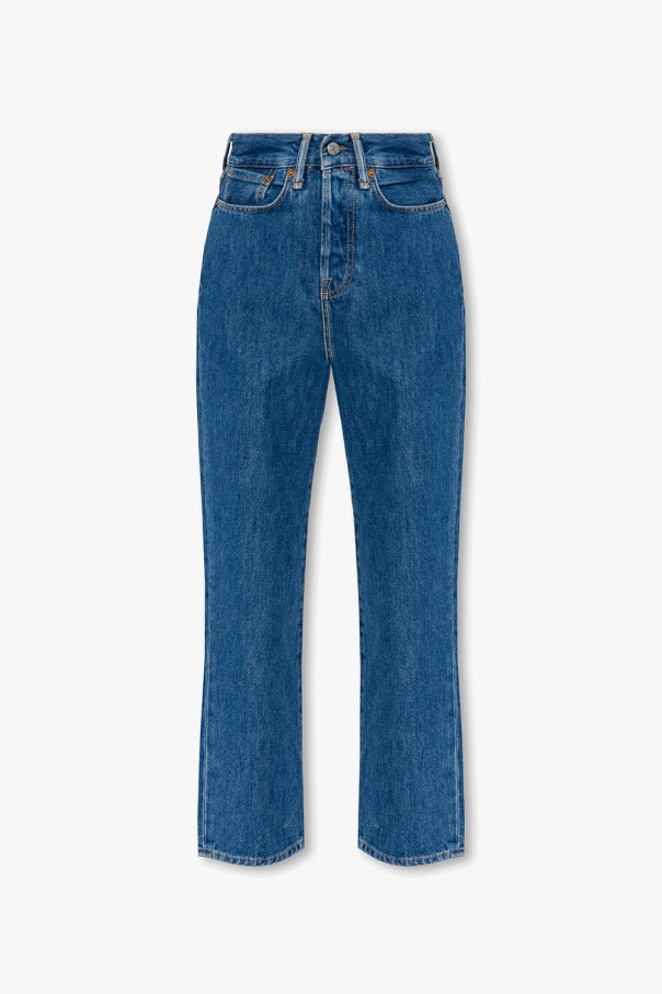 Acne Studios Citizens of Humanity mid-rise wide-leg jeans Blau