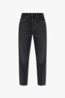 Acne Studios BLACK Jeans with logo