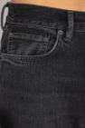 Acne Studios BLACK Jeans with logo