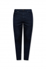 The pants have an elastic waistband and drawcord for a fit that feels just right  Skinny jeans