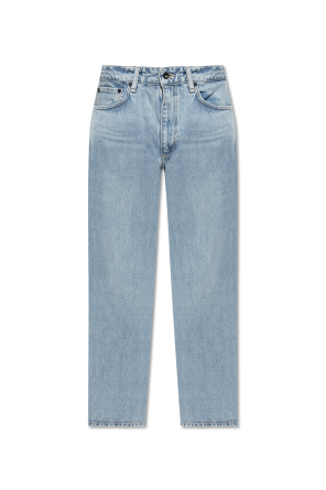 Straight leg jeans