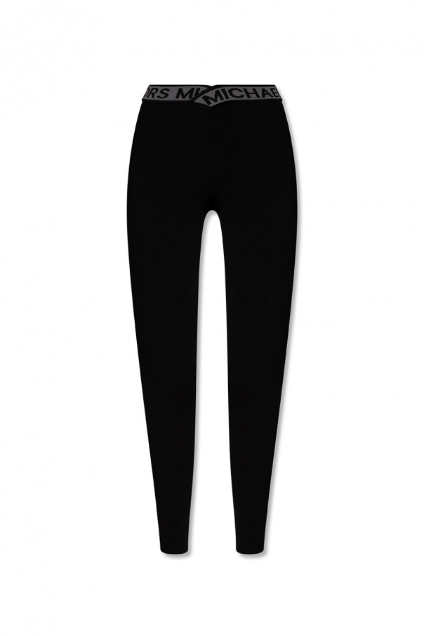 MICHAEL Michael Kors Leggings - Trousers - black/white/black