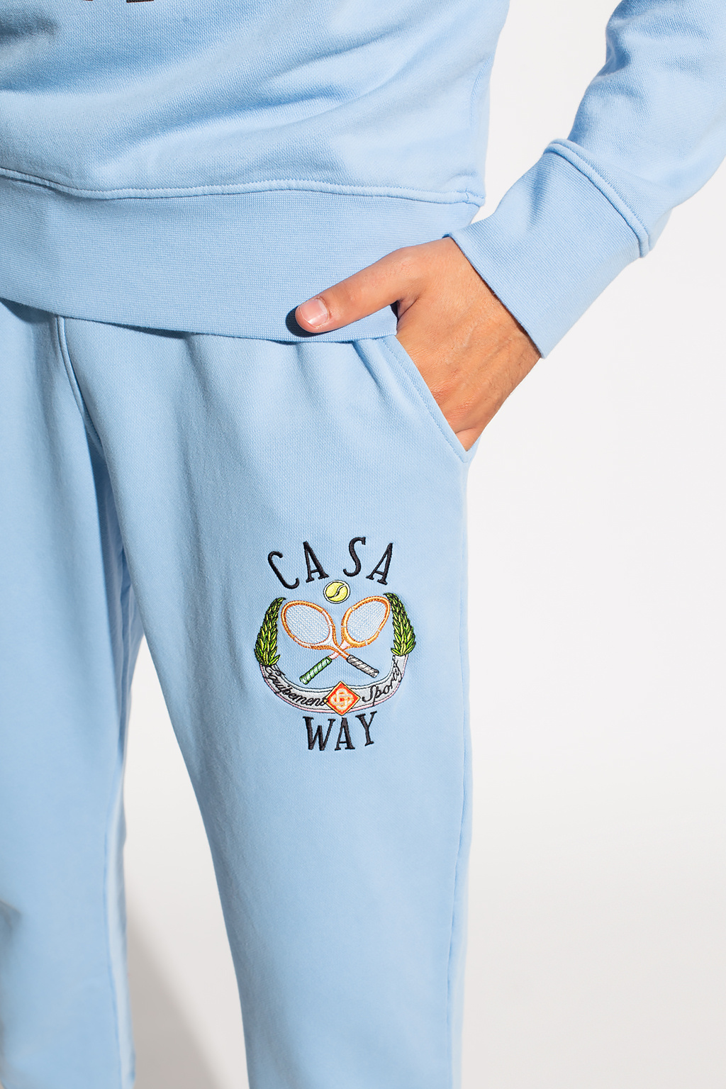 Casablanca Sweatpants with logo