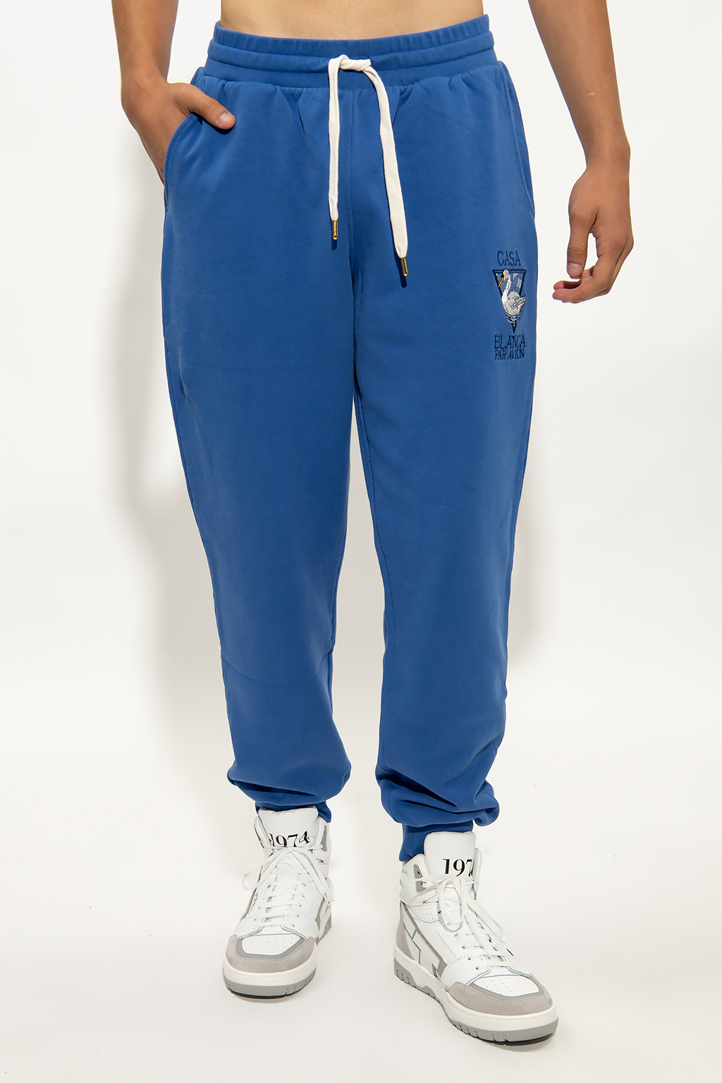 Casablanca Sweatpants with logo