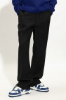 Casablanca BLACK Pleat-front trousers