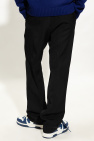 Casablanca BLACK Pleat-front trousers