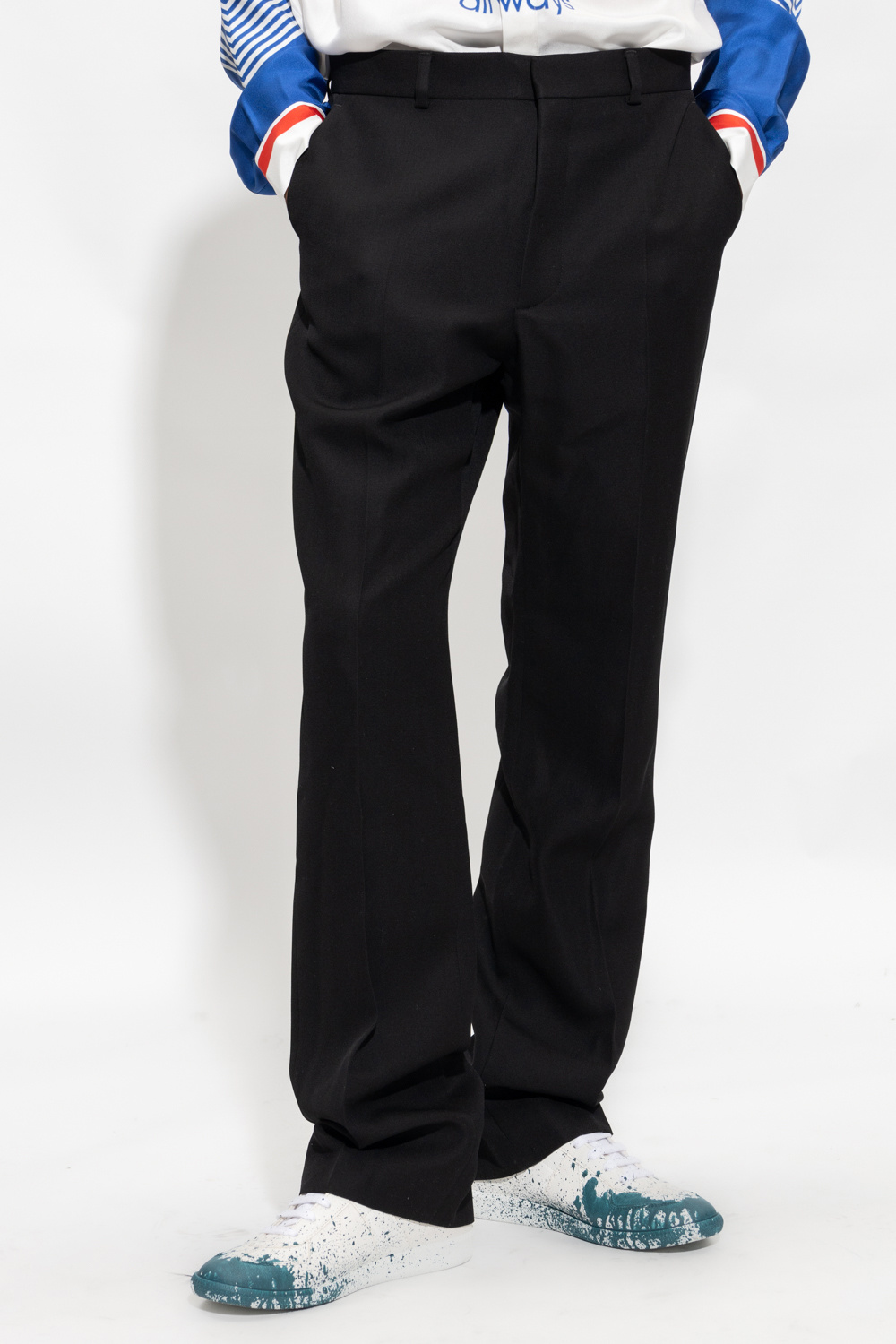 Casablanca Pleat-front trousers