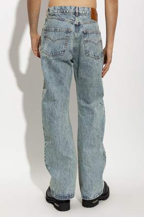 VETEMENTS Džínsy s vyšitým logom