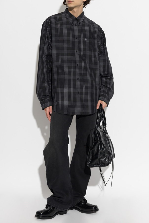 VETEMENTS Jeans de corte reto