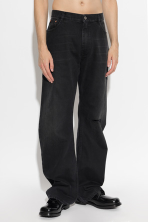 VETEMENTS Jeans de corte reto
