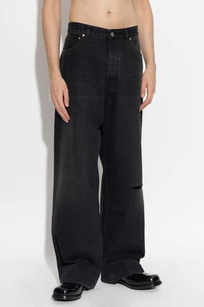 VETEMENTS Jeans de corte reto
