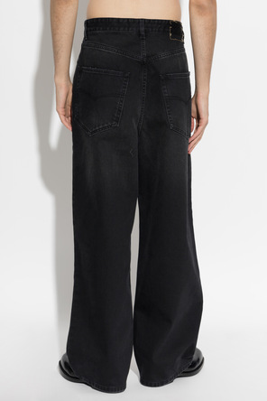 VETEMENTS Jeans de corte reto