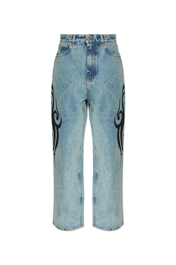 Jeans with print od VETEMENTS