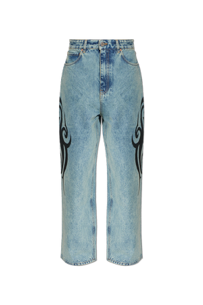 Jeans with print