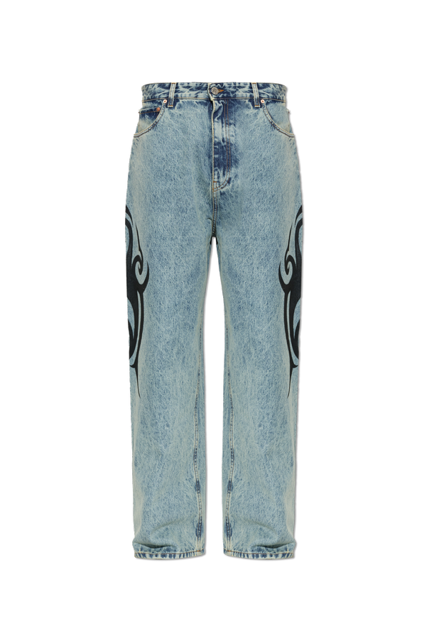 Jeans with print od VETEMENTS