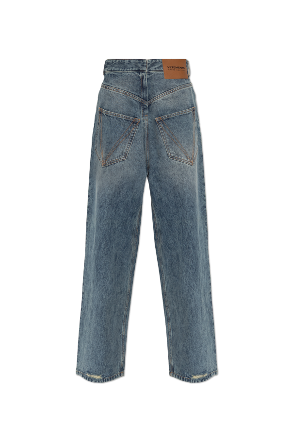 Jeans with a vintage effect od VETEMENTS