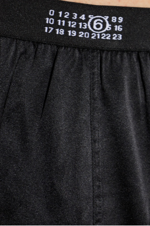 MM6 Maison Margiela Silk underwear trousers