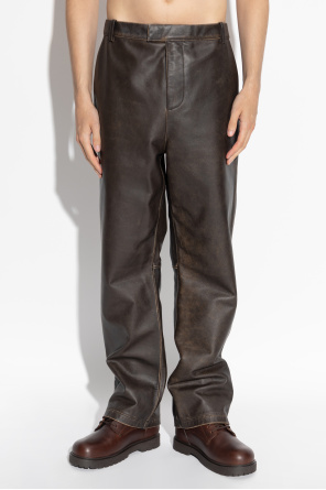 Represent Leather trousers