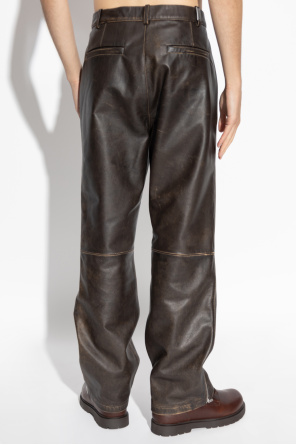 Represent Leather trousers