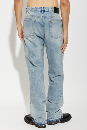 Represent Vintage-effect jeans