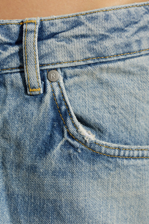 Represent Vintage-effect jeans