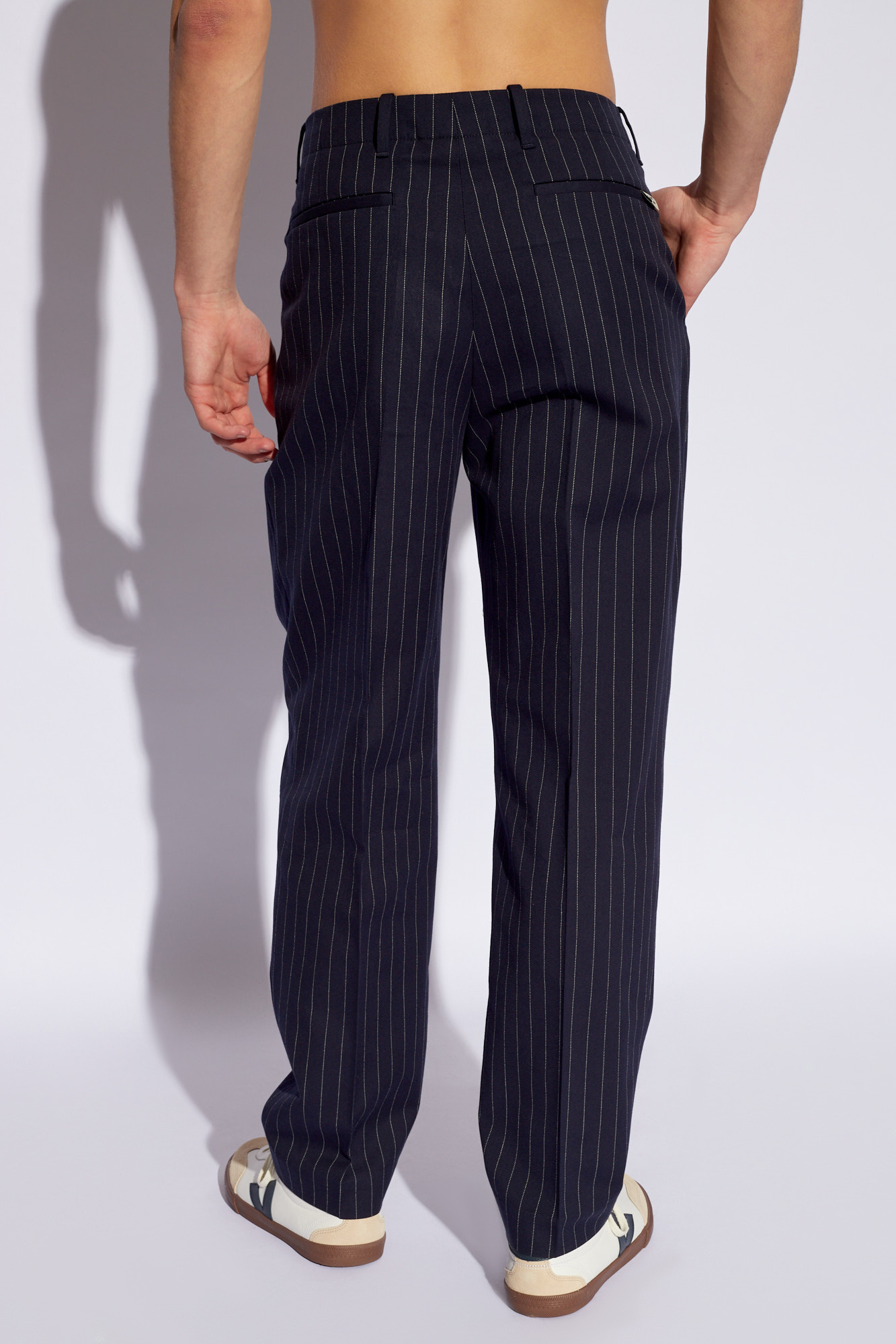 Maison Kitsuné Pleat-front trousers