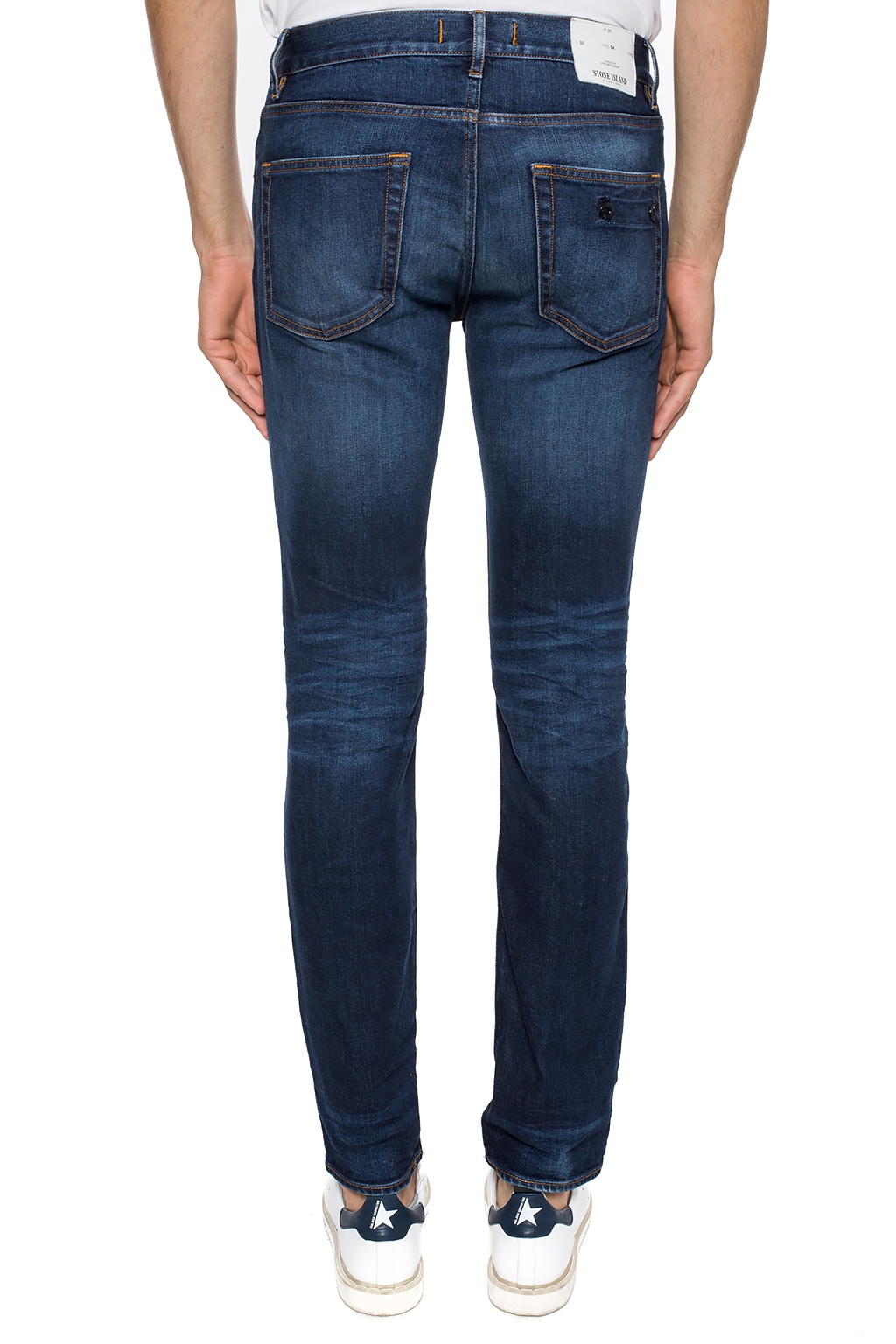 stone island tapered jeans