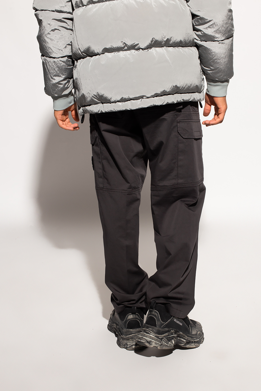 Stone Island Trousers with logo