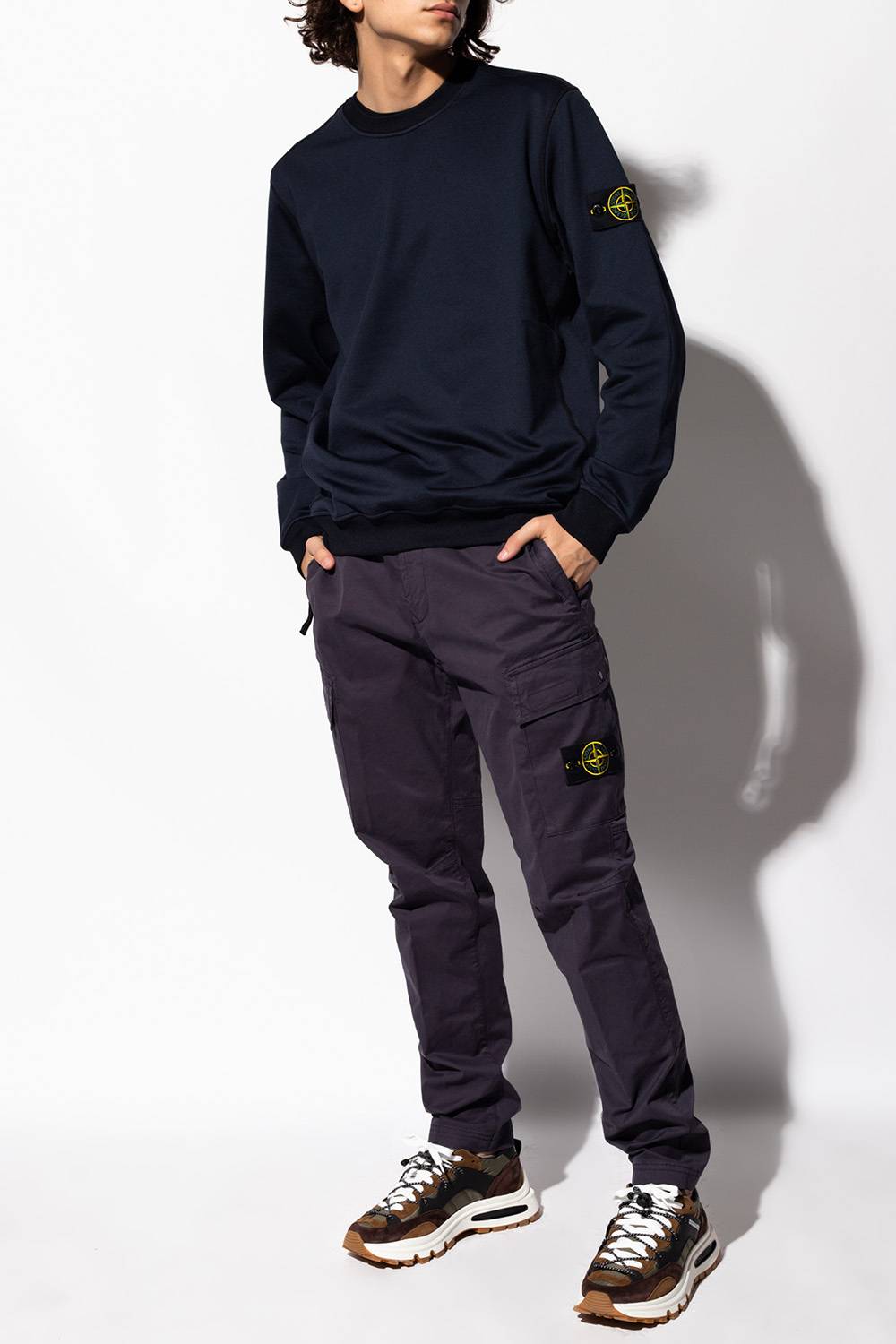 Stone Island Trousers with multiple pockets