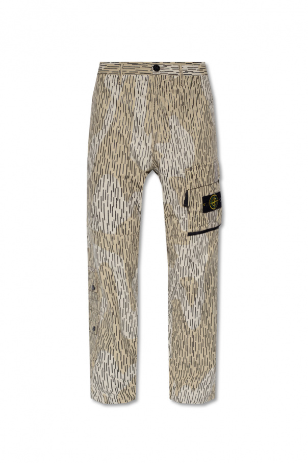 Stone Island Patterned Printed trousers