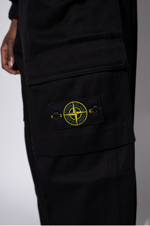 Stone Island Trousers with logo