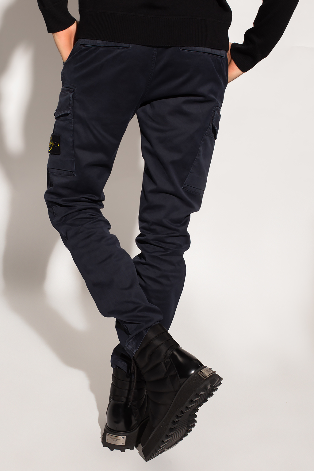 Stone Island Trousers with logo