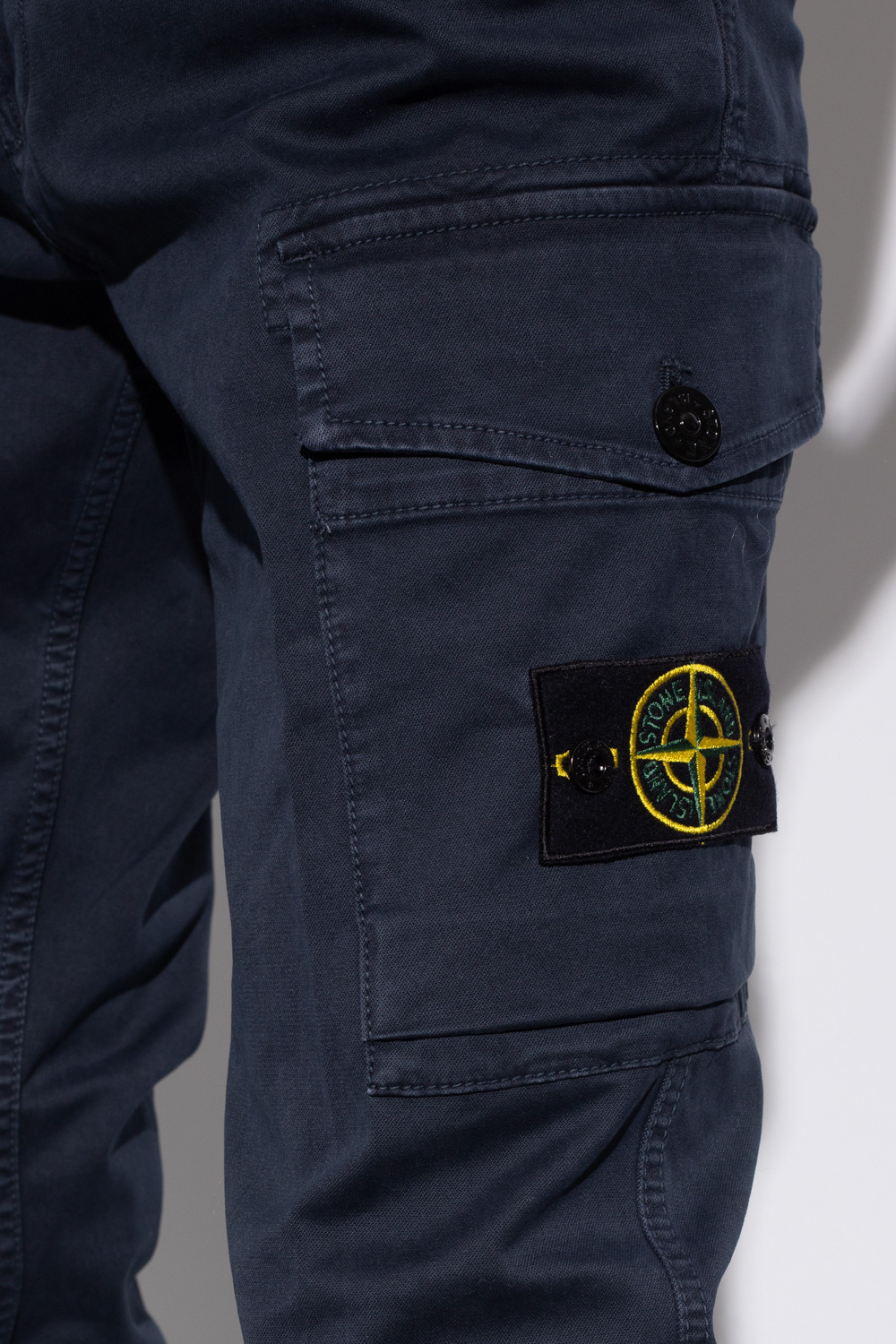 Stone Island Trousers with logo