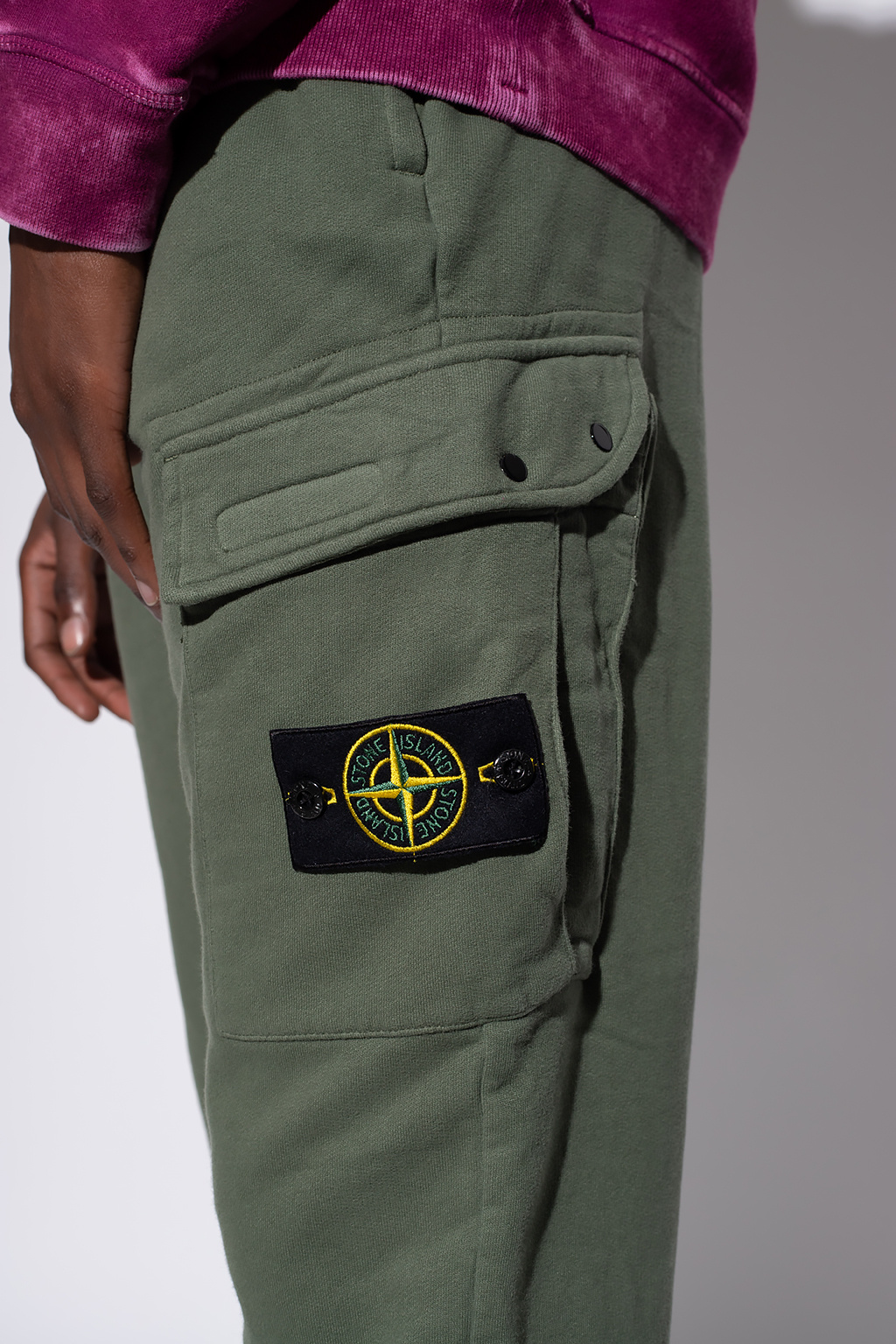 Stone Island Sweatpants with logo