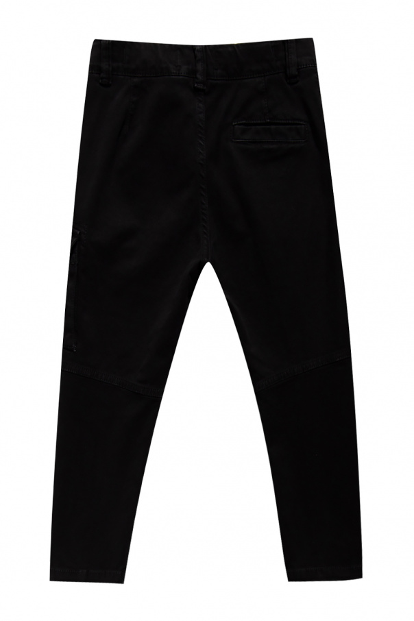 BOSS logo print track pants Trousers with logo