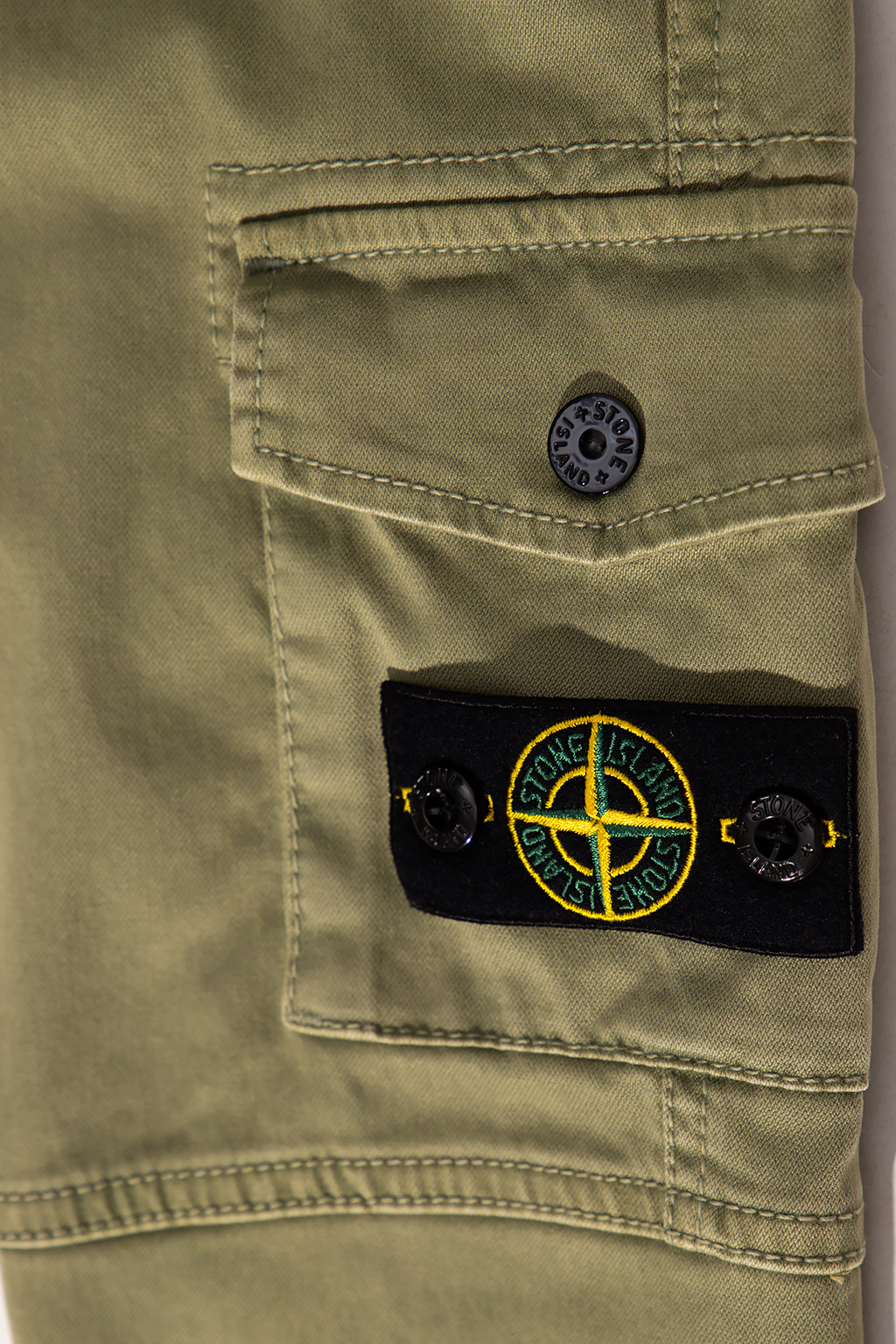 Stone Island Kids Trousers with logo