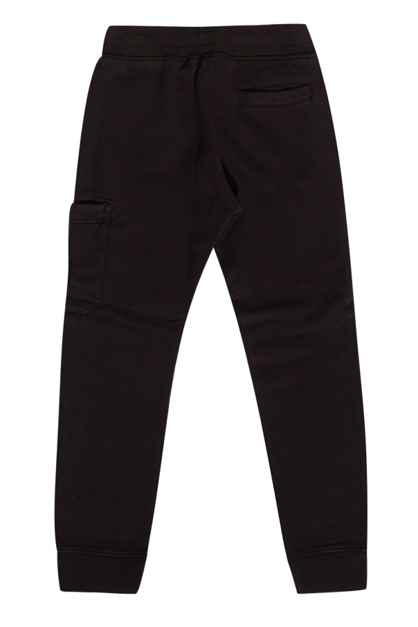 Essentials Slim Pants Neri Chloé Kids stitch-detail denim jeans