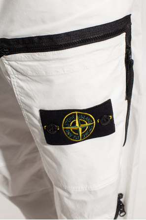 Stone Island Trousers with logo