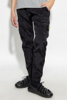 Stone Island velour flared track pants Grigio