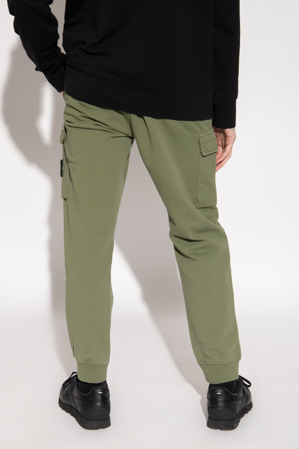 Stone Island High-rise wide pants