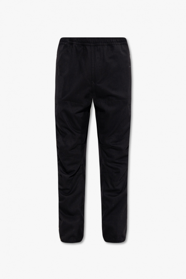 Stone Island Oxford Trousers with logo