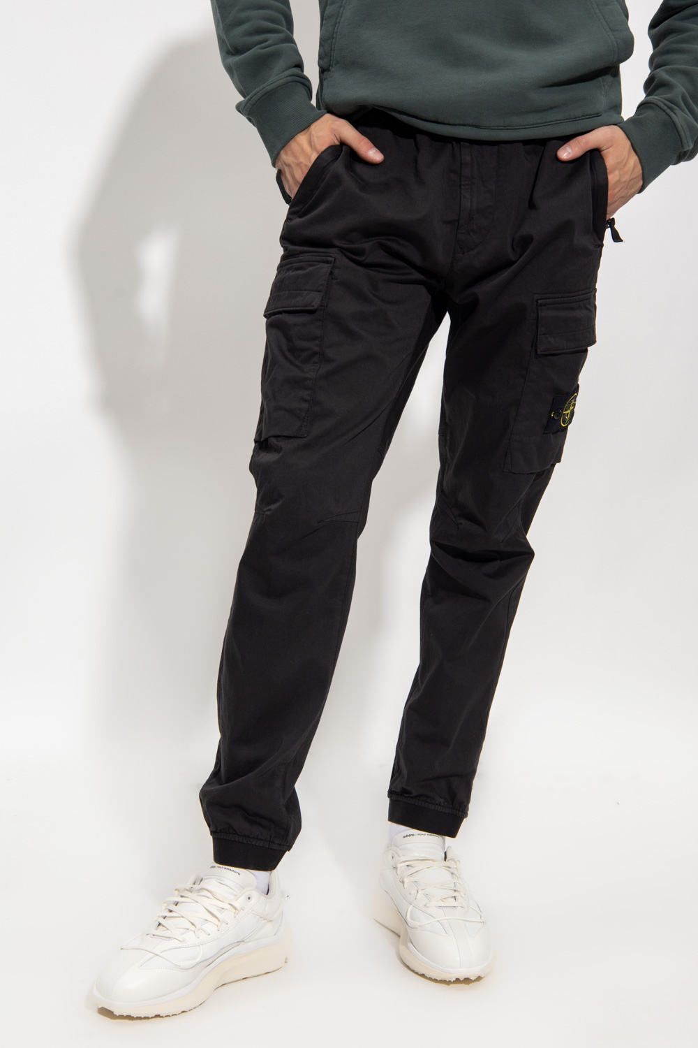 Stone Island Trousers with logo