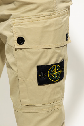 Stone Island Trousers mom with logo