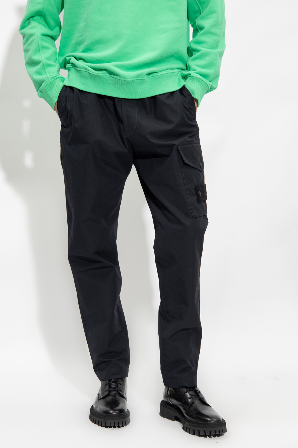 Stone Island Trousers with logo