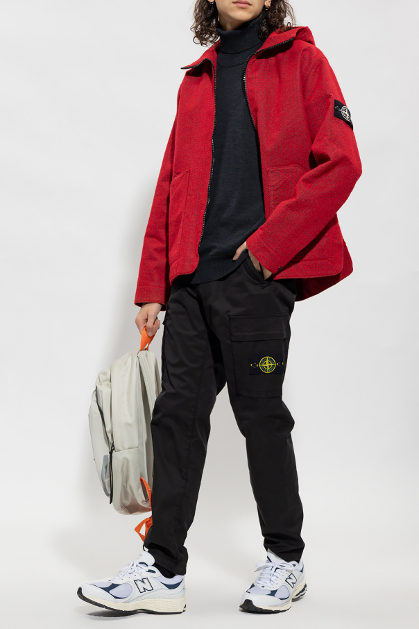 Stone Island trousers Boots with logo