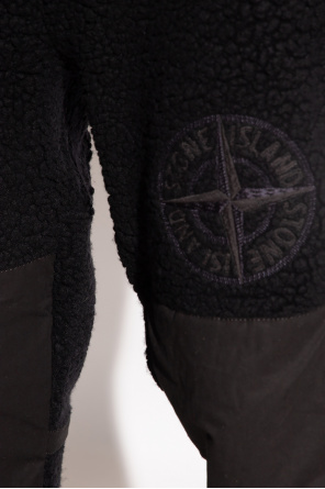 Stone Island Wool trousers Legging with wide legs