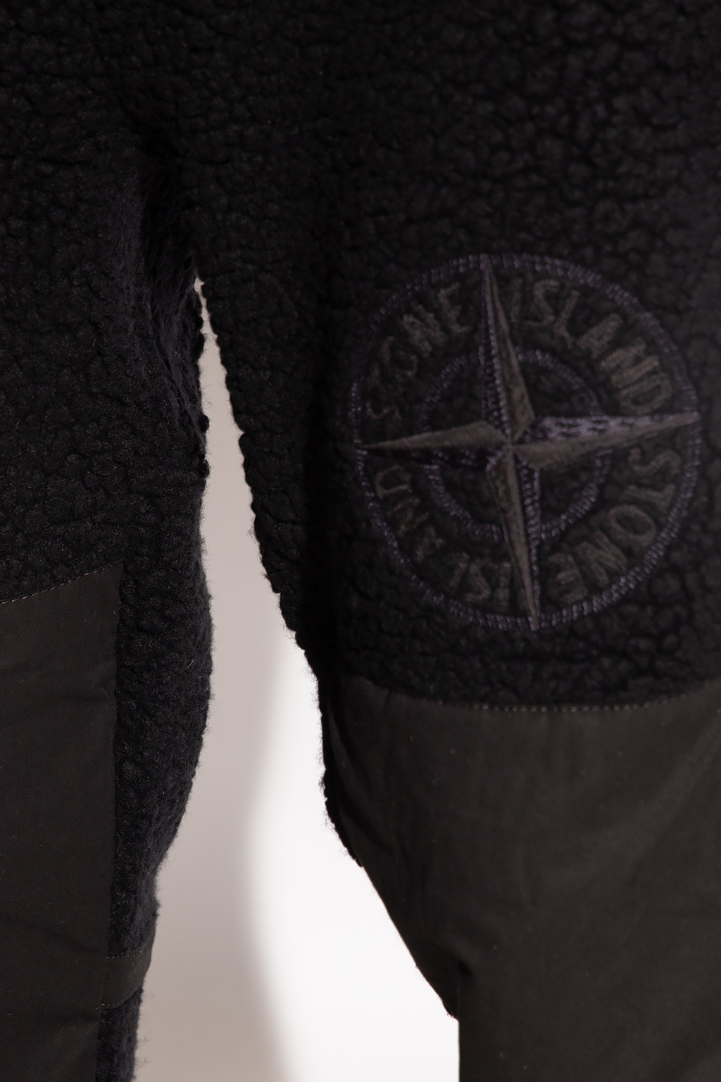 Stone Island Wool trousers with wide legs