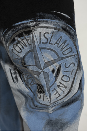Stone Island diesel jogger zip-pocket shorts
