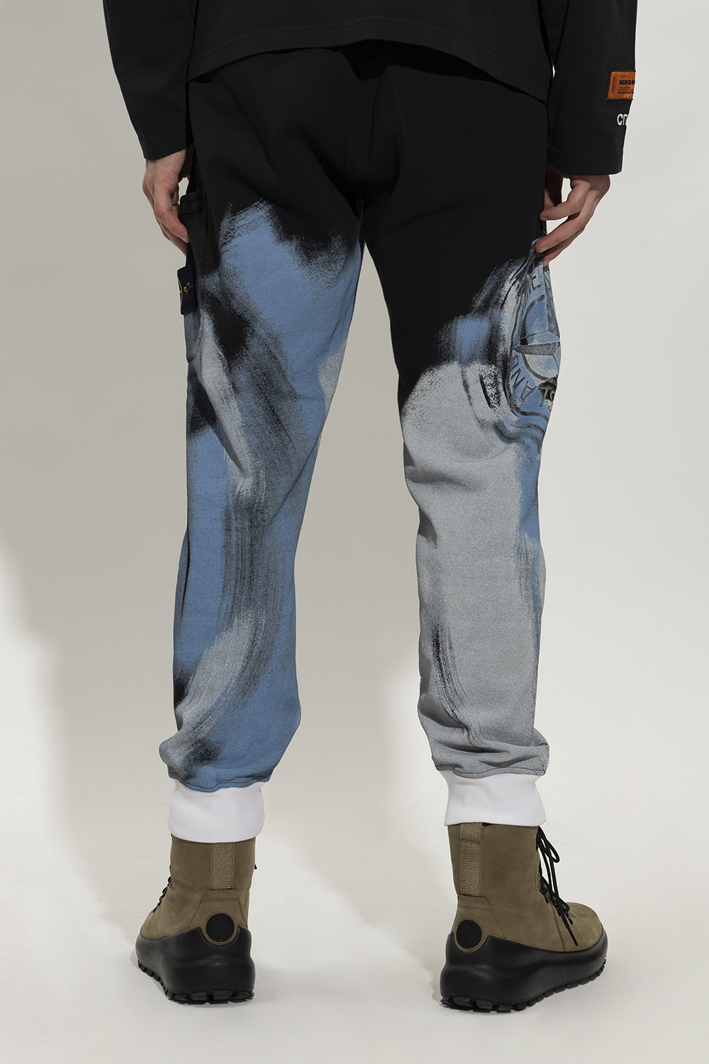 Stone Island Curvy Toothpick Jeans in Dryden Wash